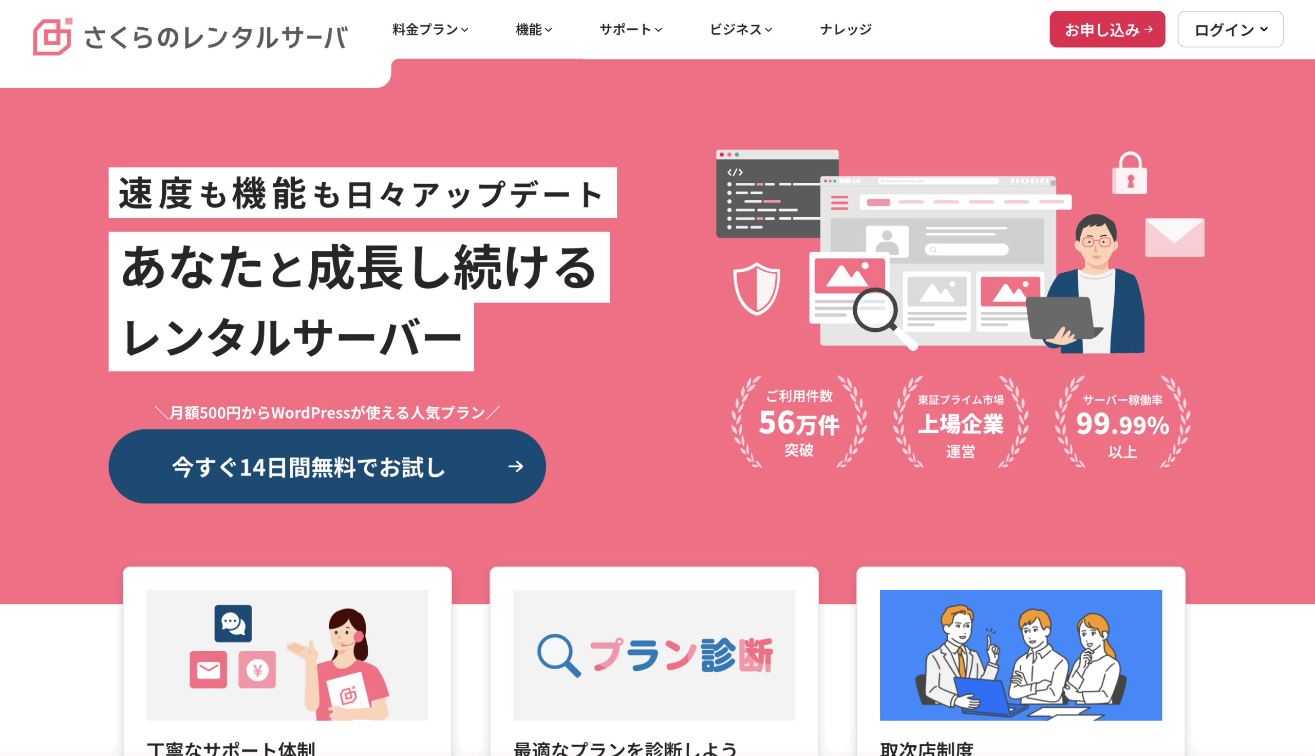 さくらサーバーバナー